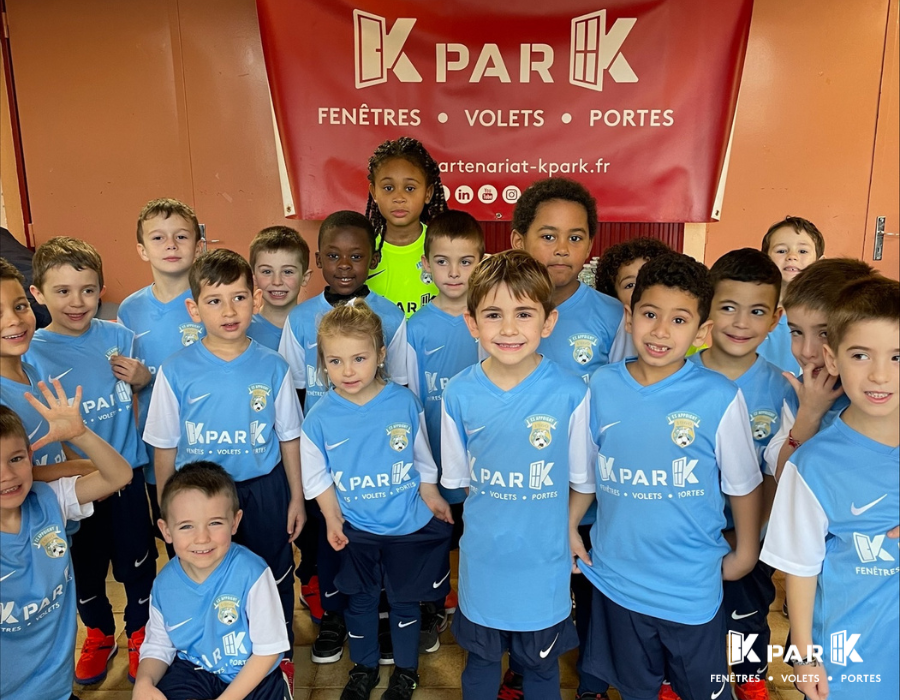 ES APPOIGNY U7 maillot KparK remise officielle photo équipe